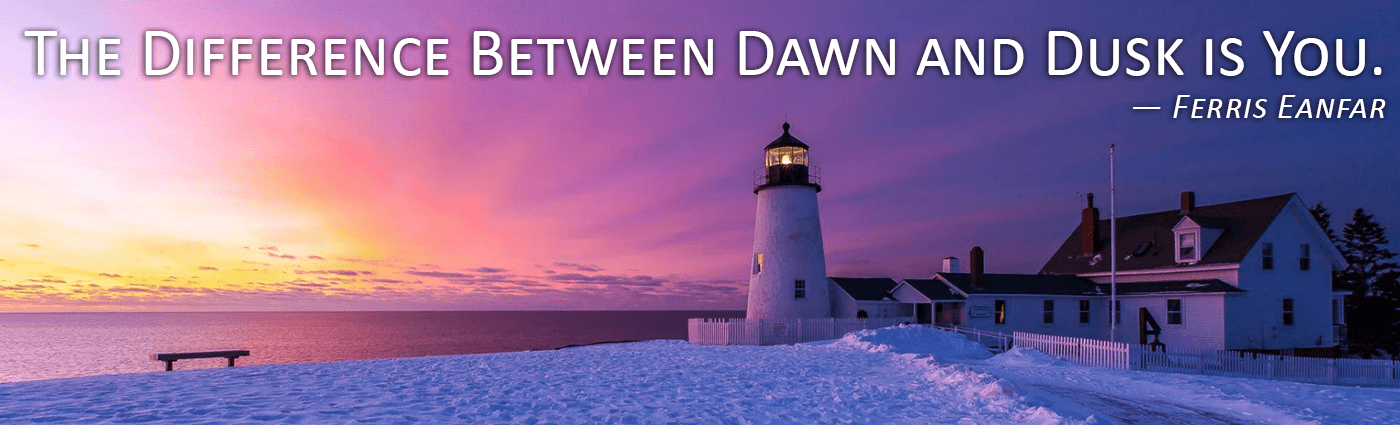 the difference between dawn and dusk is you ferris eanfar